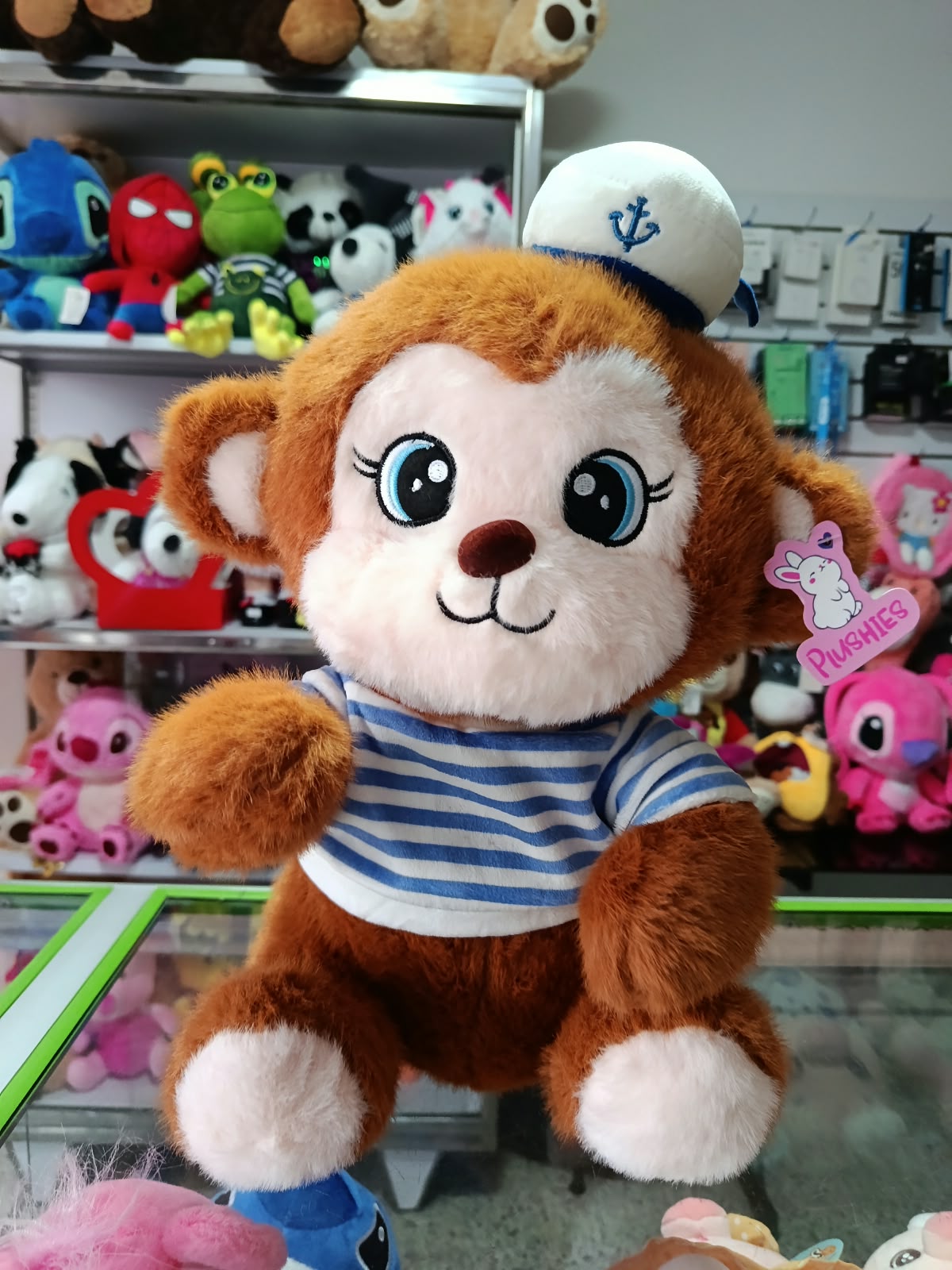 PELUCHE MONO MARINERO 42cms