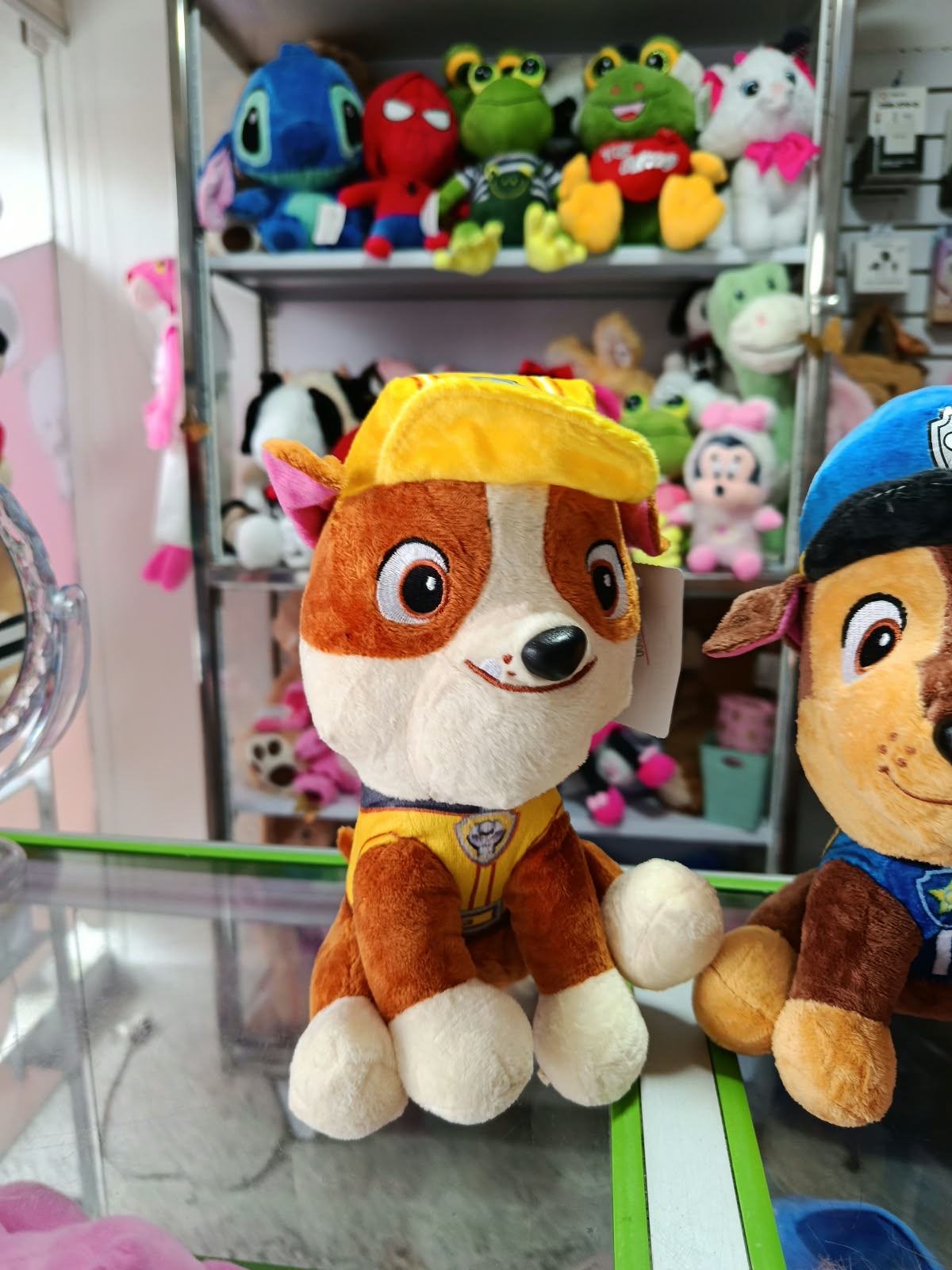 PELUCHE RUBBLE PAT CANINA PAW PATROL 25cms
