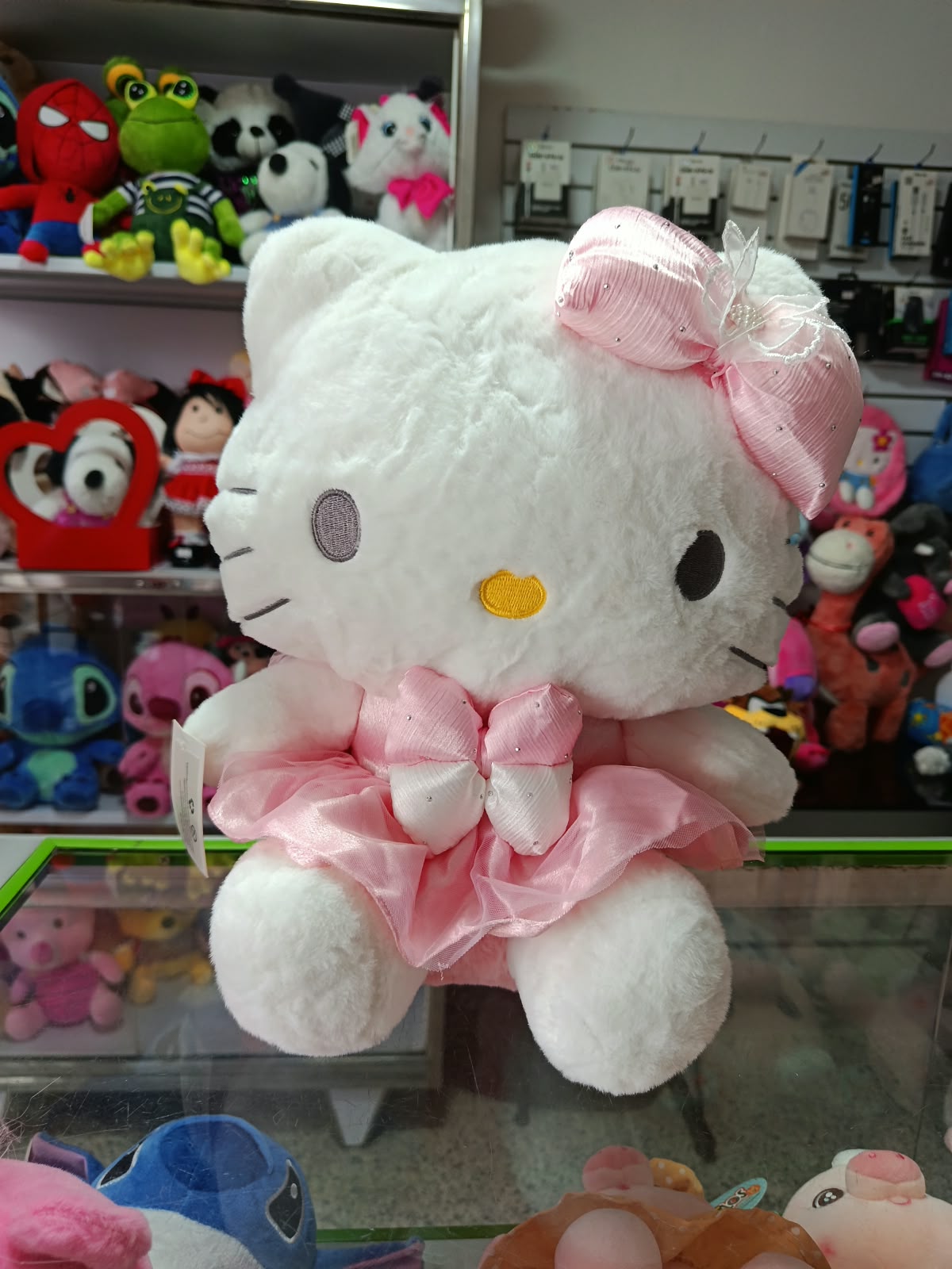 PELUCHE HELLO KITTY CORBATA 35CMS