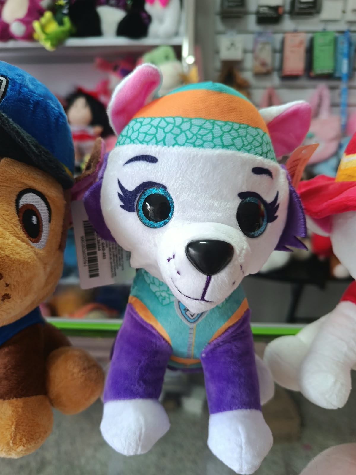 PELUCHE EVEREST PAT CANINA PAW PATROL 22cms