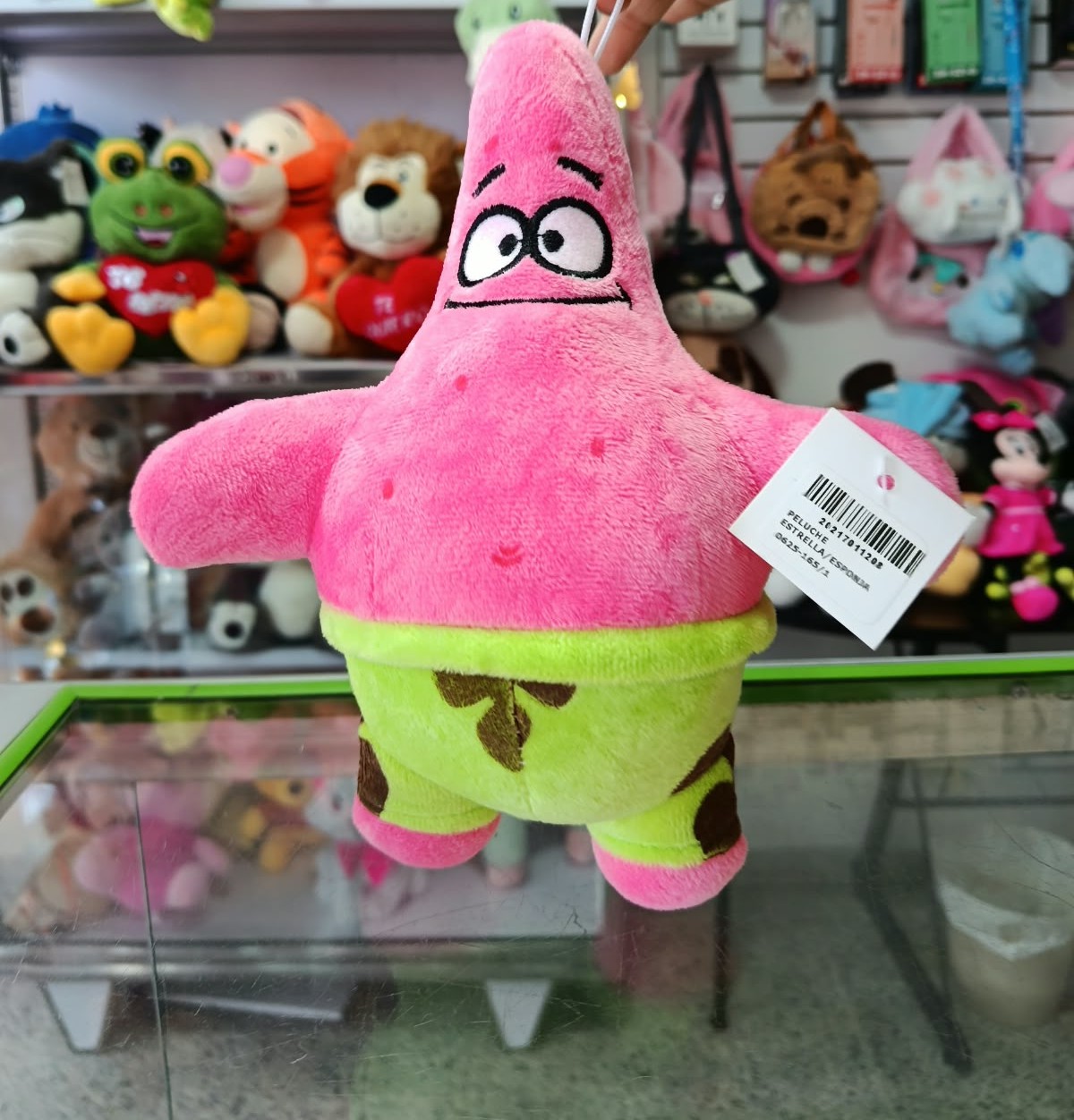 PELUCHE PATRICIO de BOB ESPONJA 24cms