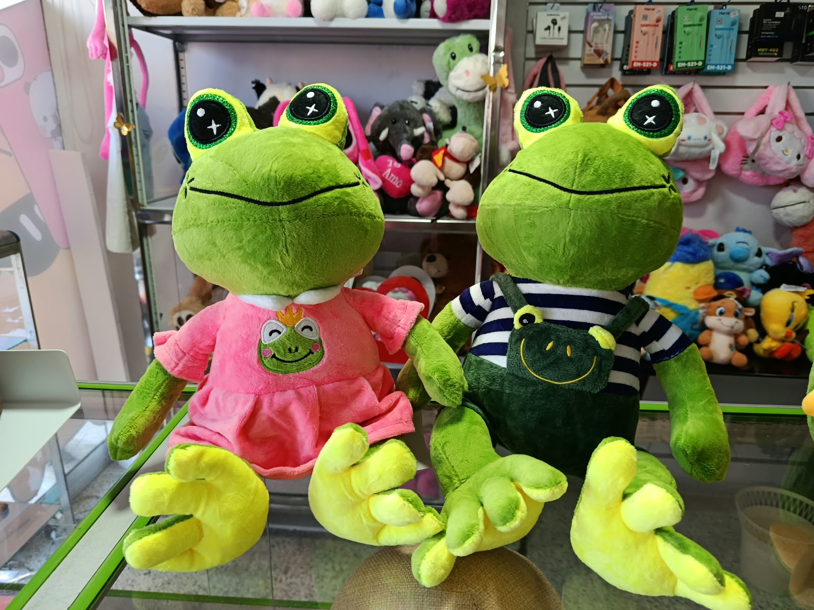 PELUCHE RANA 35cms