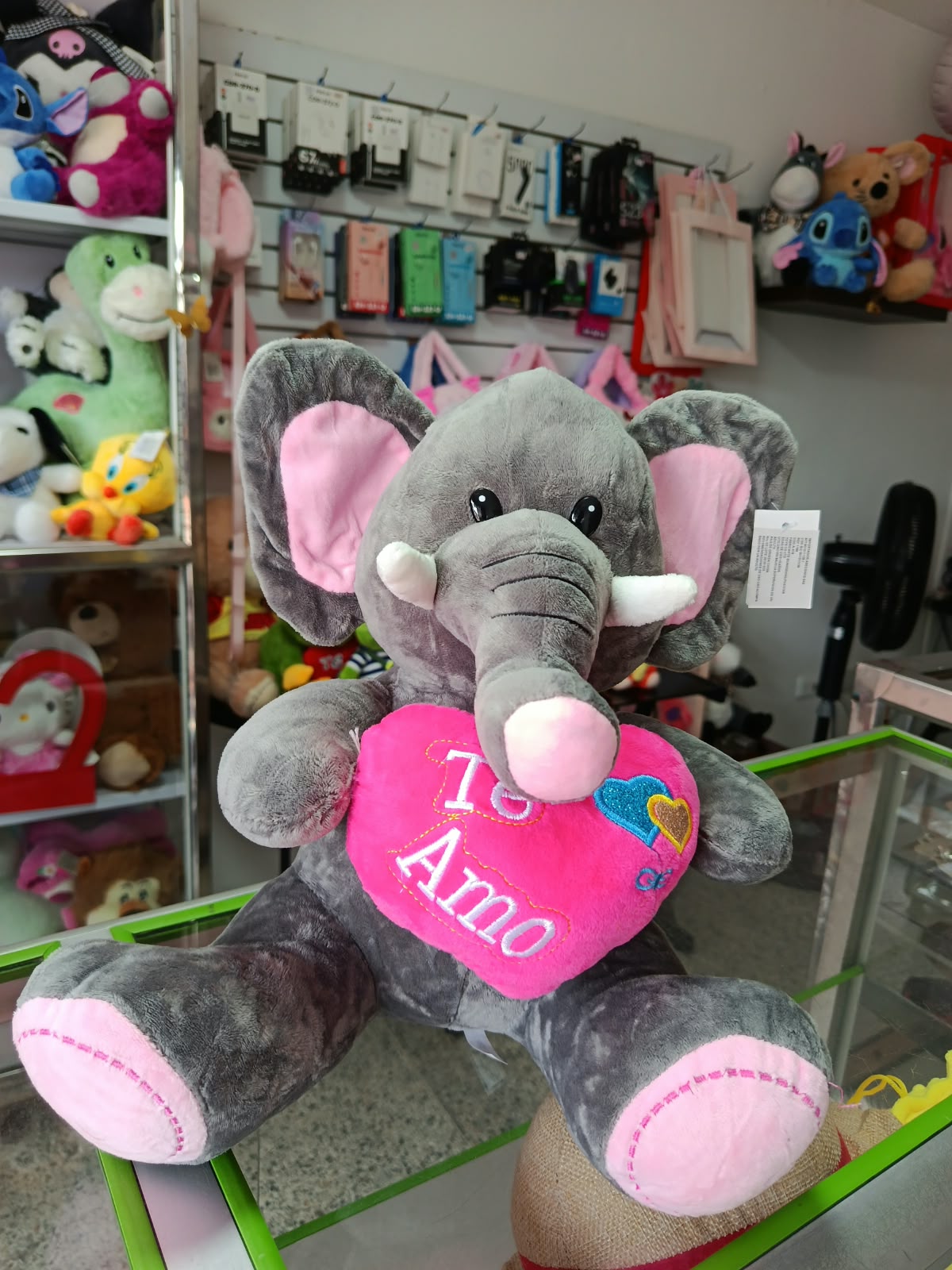 PELUCHE ELEFANTE 35CMS