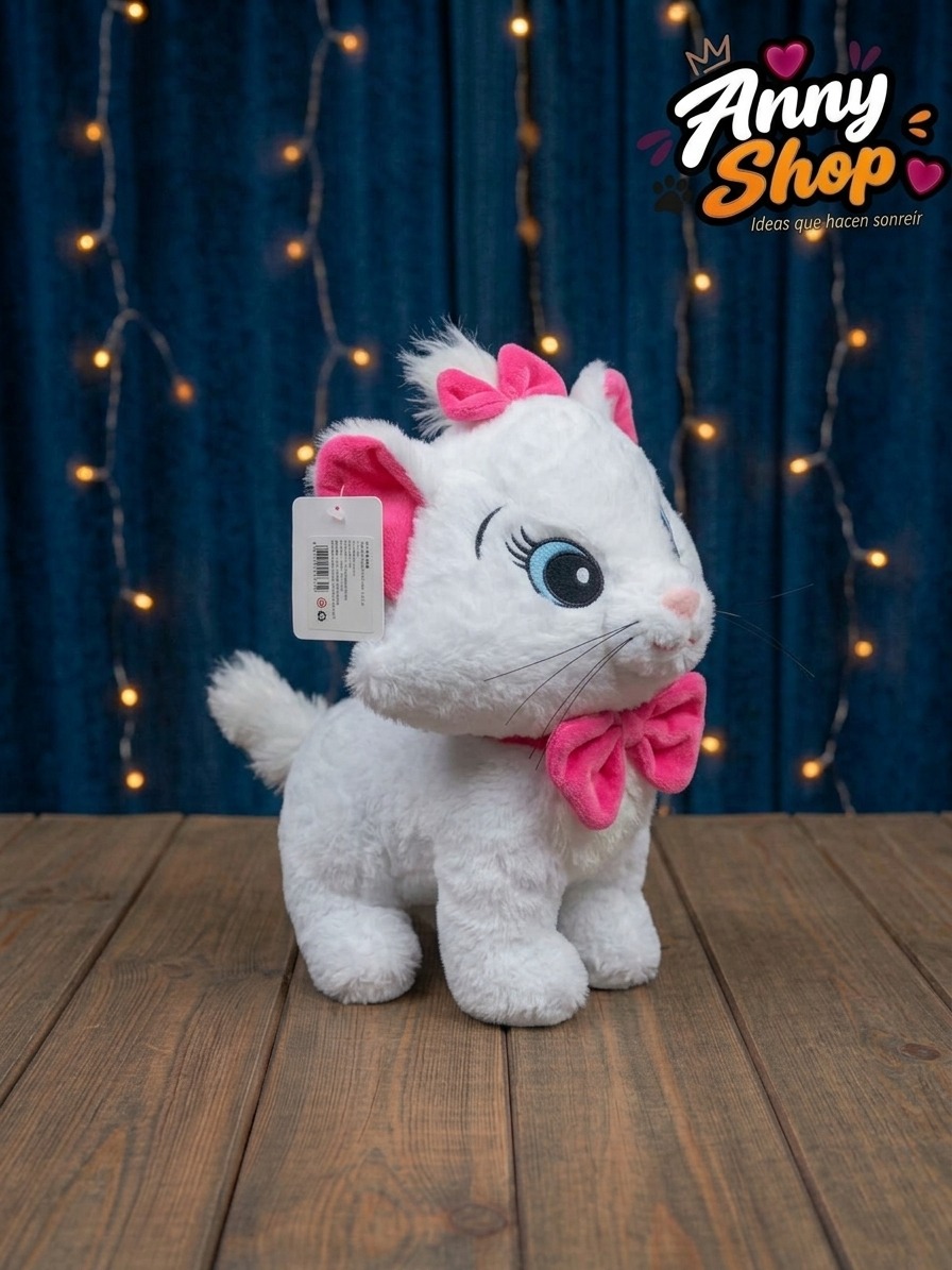 PELUCHE GATA MARIE 25CMS
