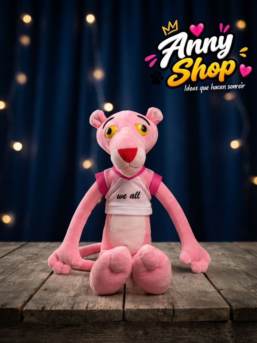 PELUCHE PANTERA ROSA 55cms
