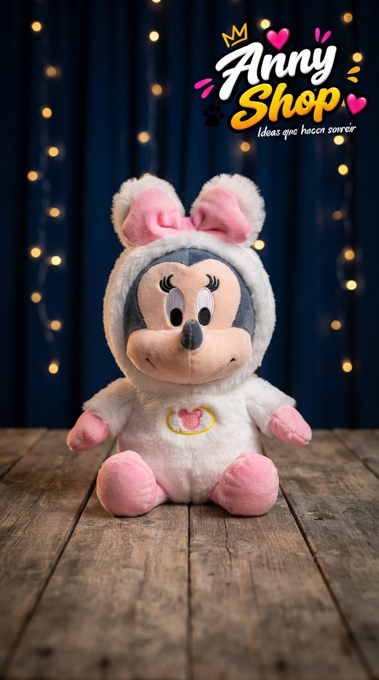 PELUCHE MINNIE MOUSE PIJAMA 24cms