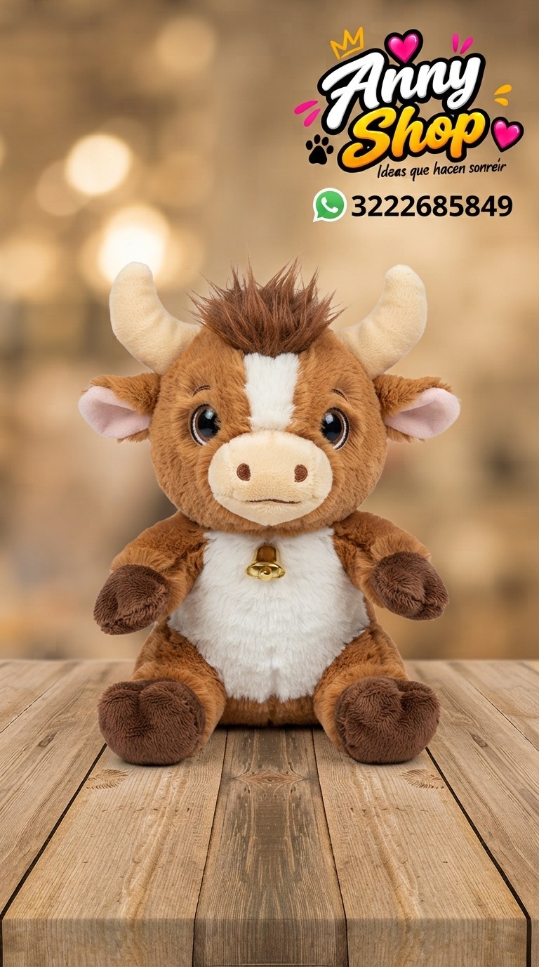 PELUCHE TORITO 30cms